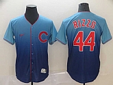 Cubs 44 Anthony Rizzo Blue Drift Fashion Jerseys,baseball caps,new era cap wholesale,wholesale hats